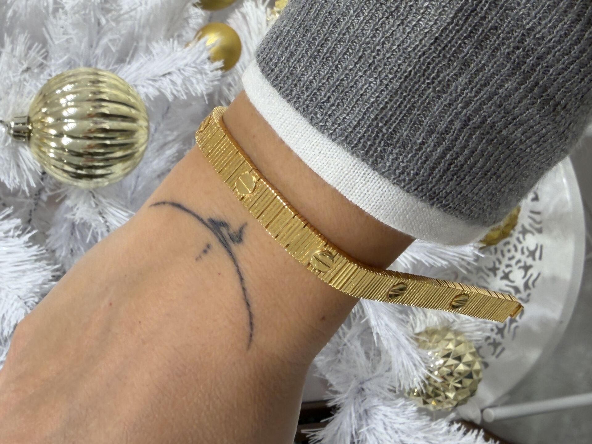 Carti Love İthal Seri Gold Bileklik