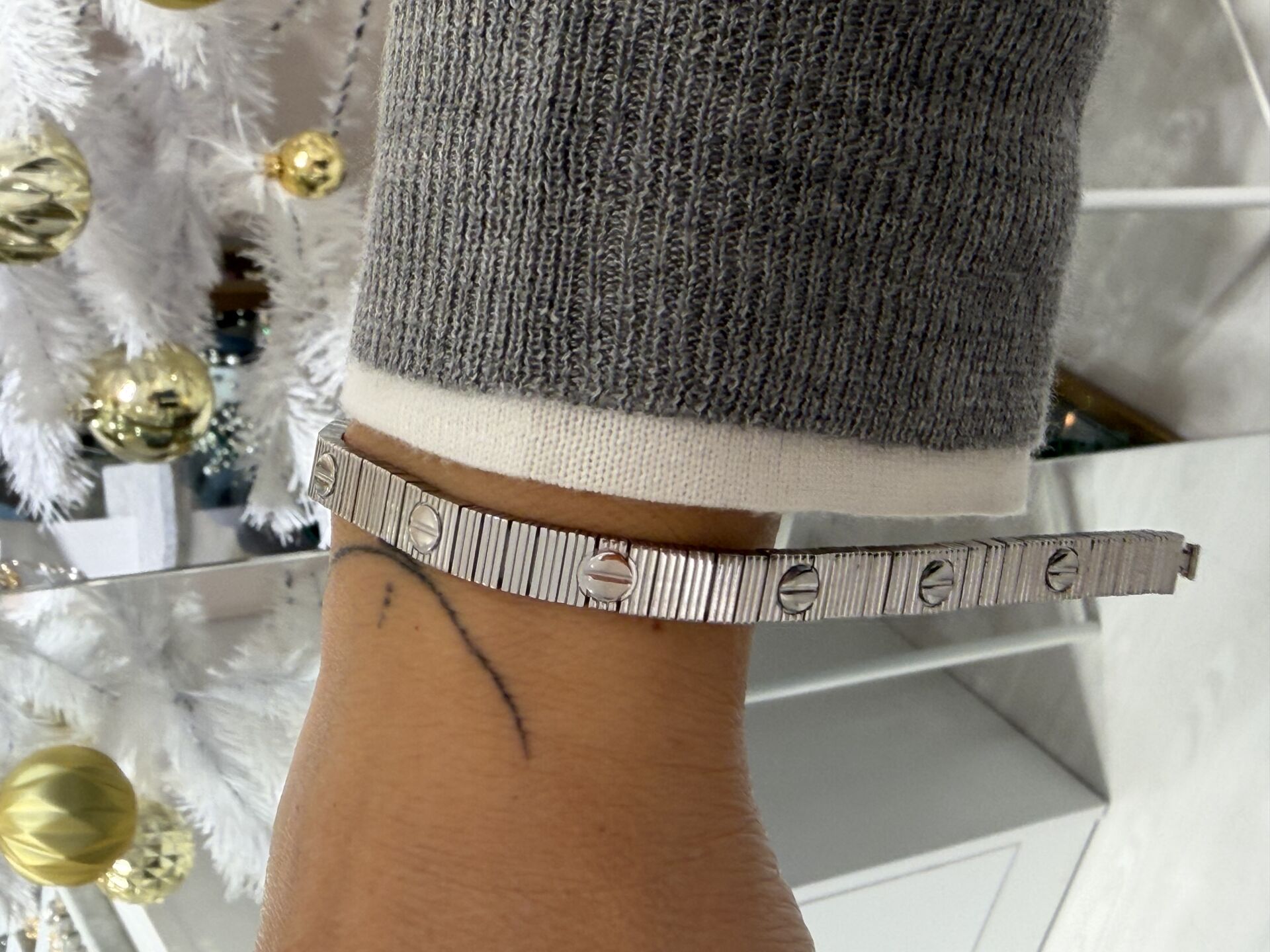 Carti Love Gümüş Rengi Bileklik