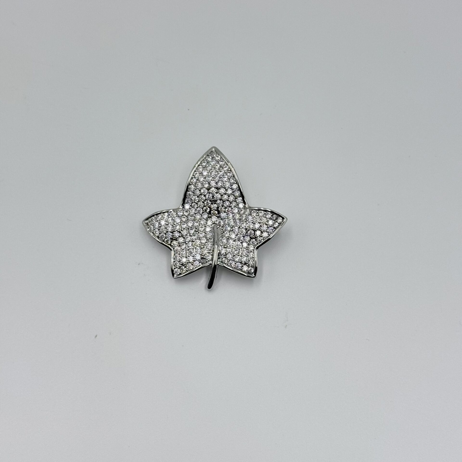 Taşlı Yaprak Broş