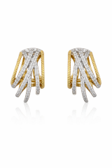 Liana Sarmal Taşlı Küpe