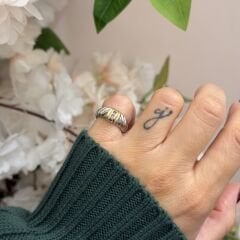 Katren Serçe Parmak Yüzüğü