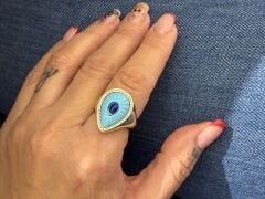 Blue Eyes Yüzük
