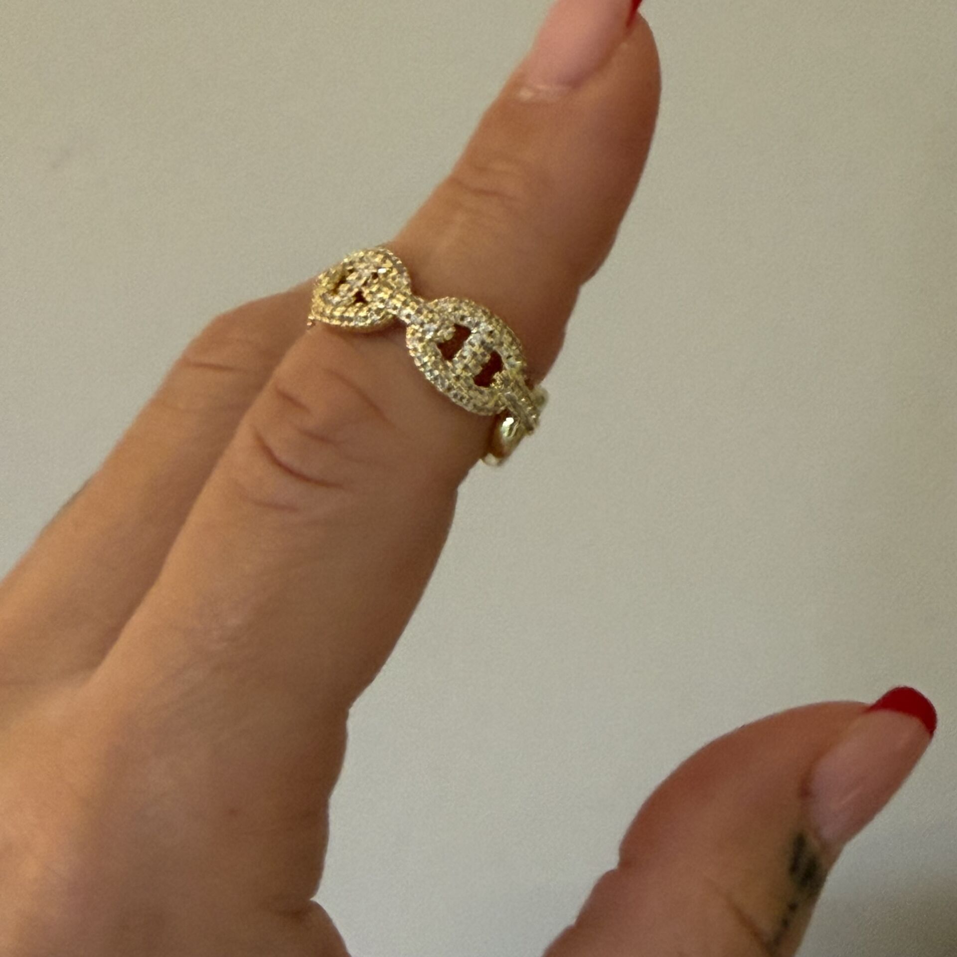 Herme Gold Rengi Yüzük