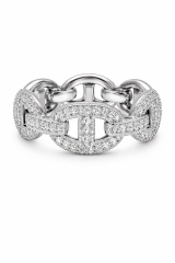 Herme Gümüş Rengi Yüzük