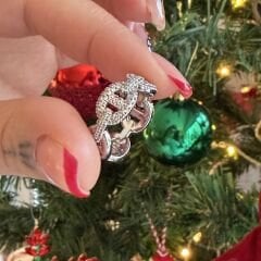 Herme Gümüş Rengi Yüzük