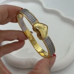 Kalpli Taşlı Bileklik