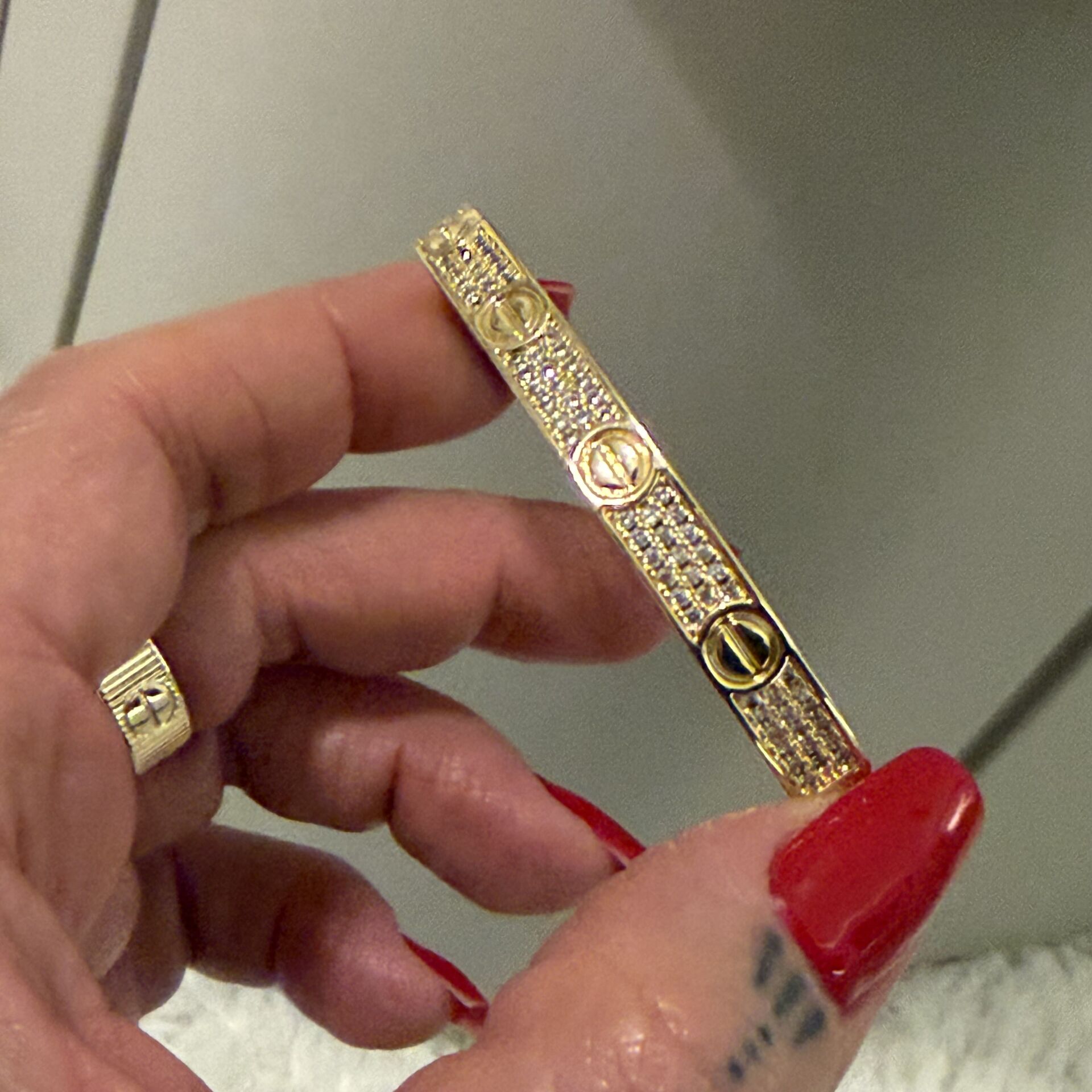 Carti Love Taşlı Kelepçe