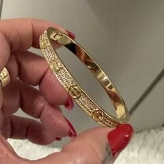 Carti Love Taşlı Kelepçe