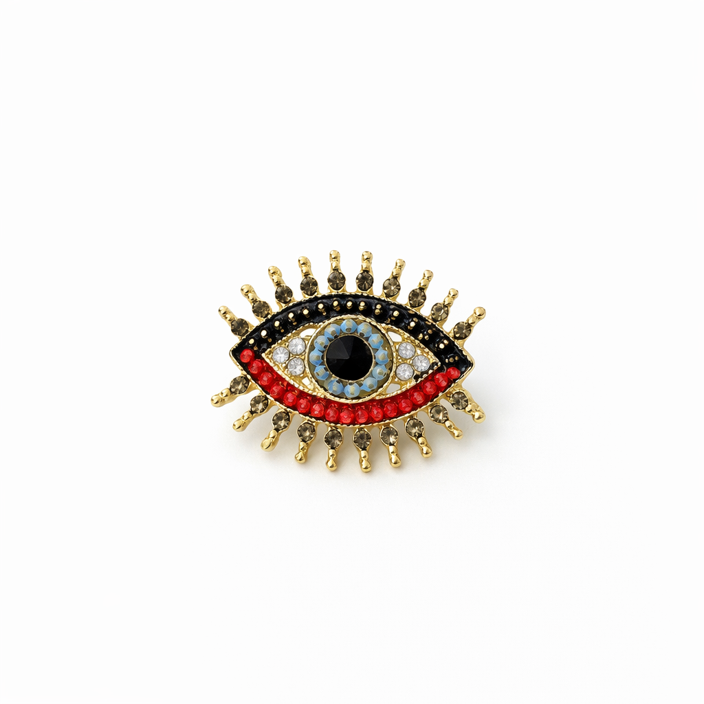 Nazar detaylı Broş