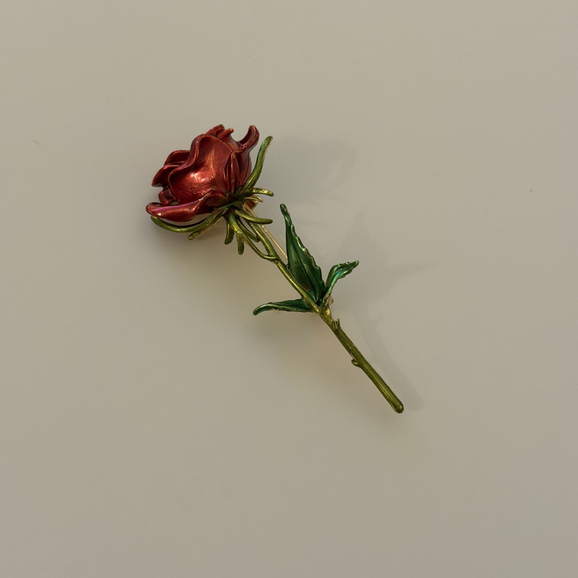 Kırmızı Gül Broş