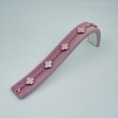 Yonca 5 li Bileklik Rose&Pembe