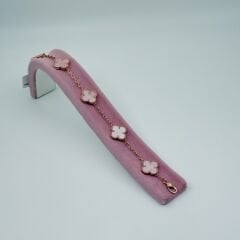 Yonca 5 li Bileklik Rose&Pembe