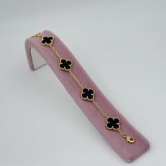 Yonca 5 li Bileklik Rose&Lacivert