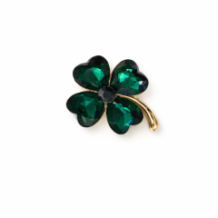 Yeşil Yonca Broş