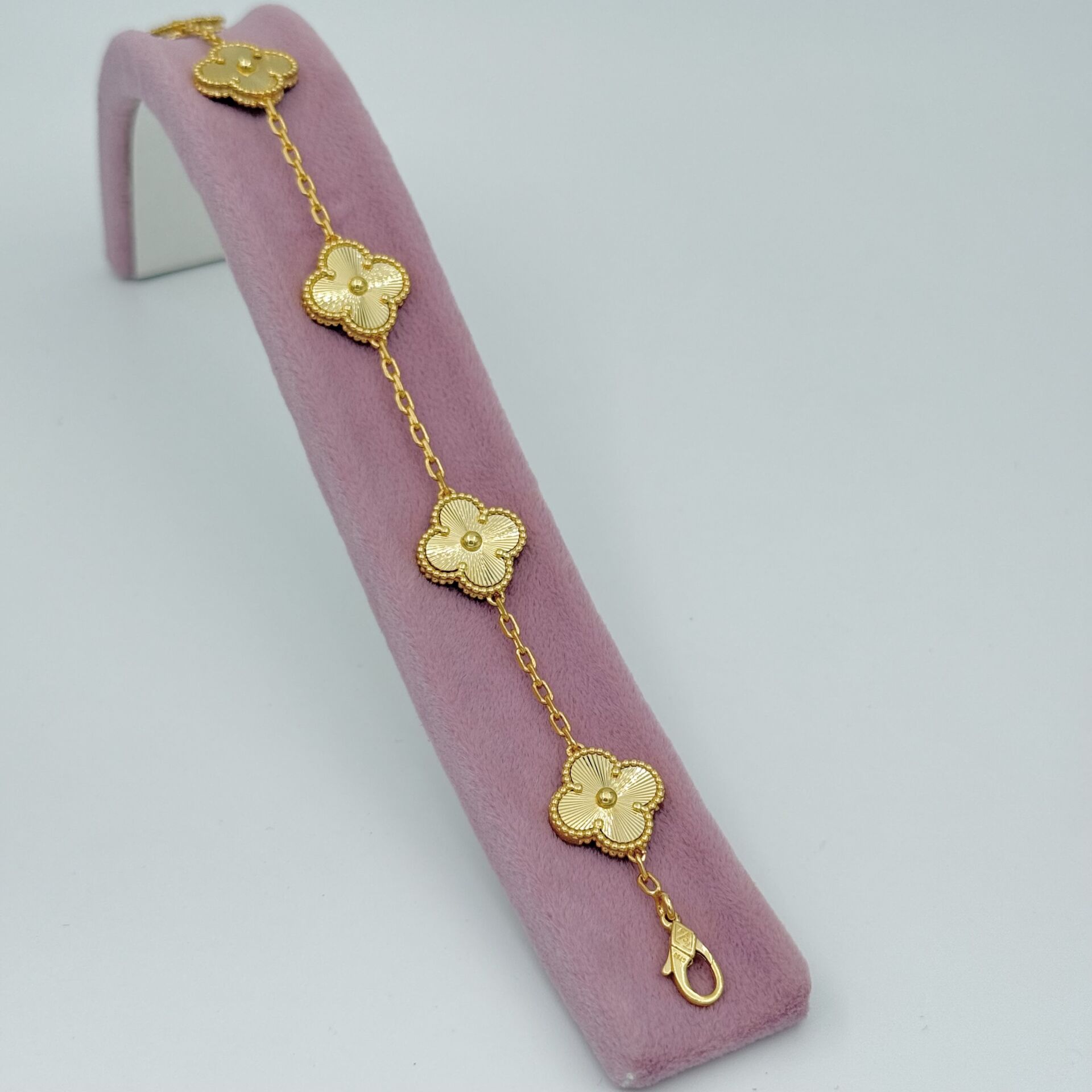 Yonca 5li Bileklik Gold&Gold