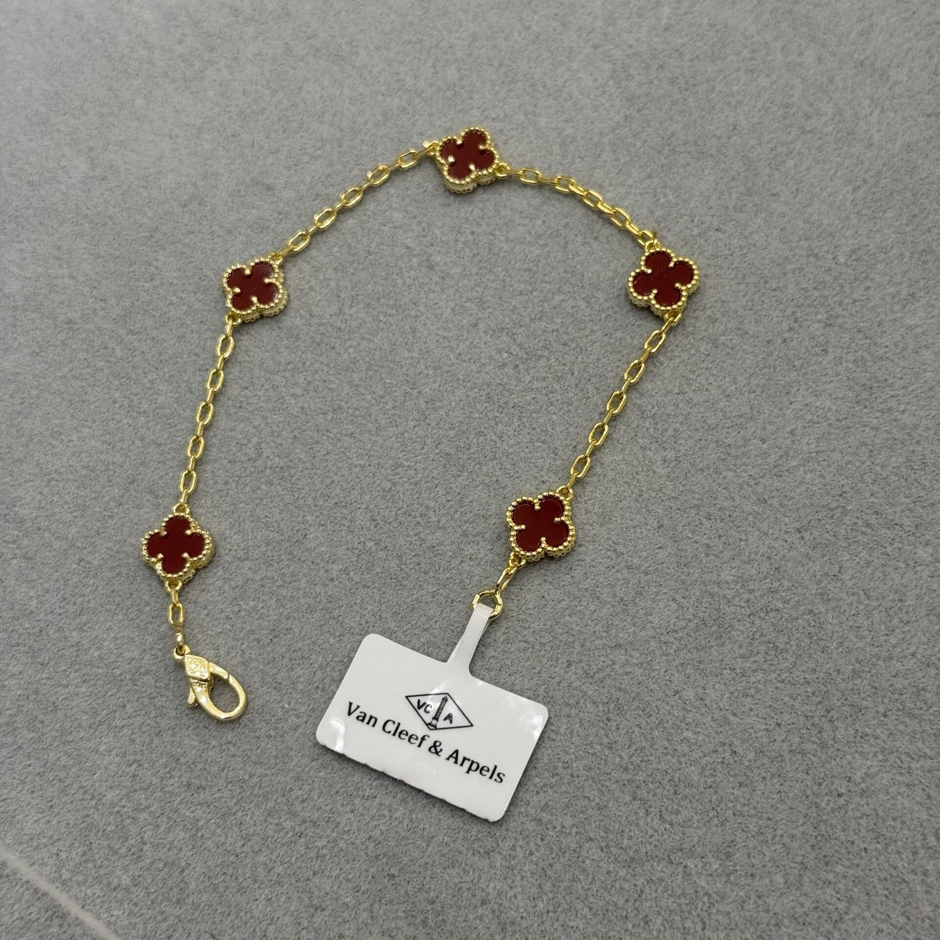 Yonca 5li Küçük Boy Gold&Bordo