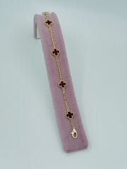 Yonca 5 li Küçük boy bileklik Gold&Siyah