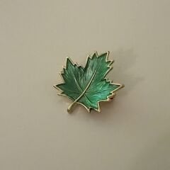 Yeşil Yaprak Broş