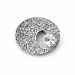 Ortası Taşlı Broş