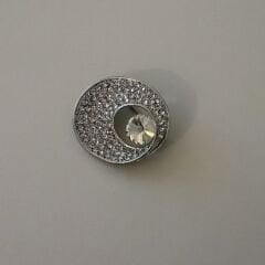 Ortası Taşlı Broş