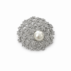 Taşlı Yıldızlı Broş