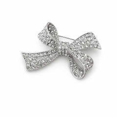 Taşlı Kurdela Broş