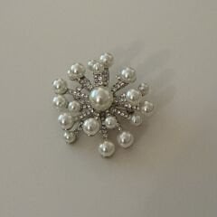 Full incili taşlı Broş