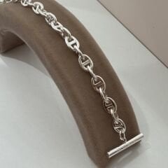 Herme Bileklik Gümüş Rengi