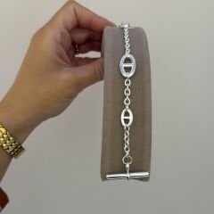 Herme Bileklik Gümüş