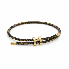 H Bileklik Kahverengi