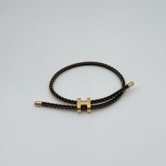 H Bileklik Kahverengi