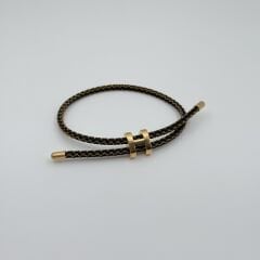 H Bileklik Kahverengi