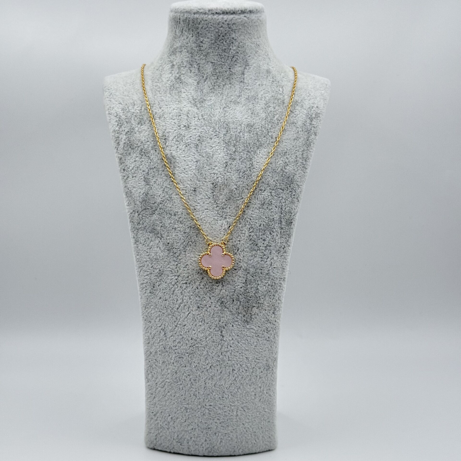 Yonca Kolye Gold Pembe