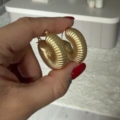 Alina Serisi Mat Halka Küpe