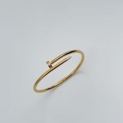 Carti Gold Çivi Taşlı Bileklik