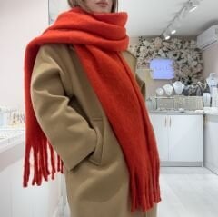 Kırmızı Renk Şal