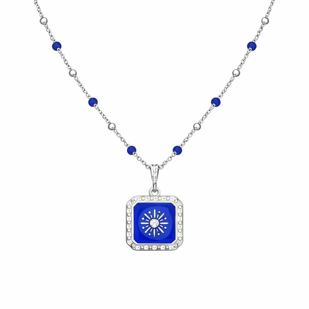 Livy Gümüş Renk Kolye