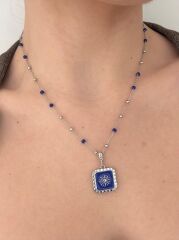 Livy Gümüş Renk Kolye