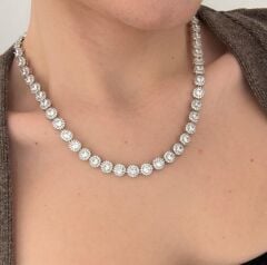 Velora Taşlı Gerdanlık Kolye