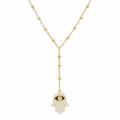 Şahika Gold Renk Y Kolye