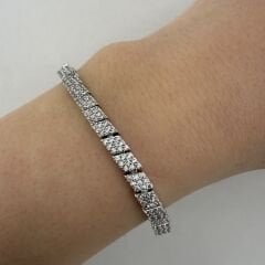 Sasha Gümüş Renk Bileklik