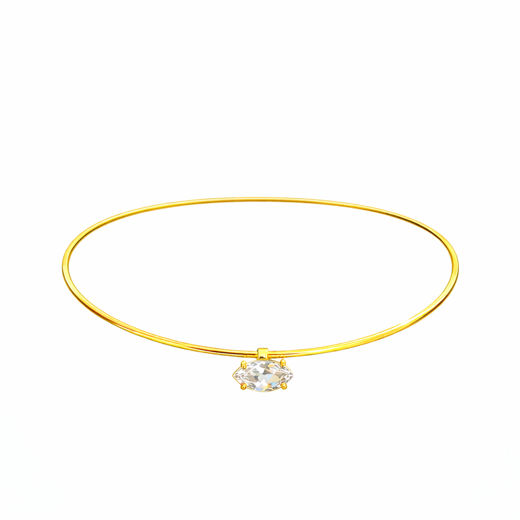 Markiz Kesim Gold Rengi Chooker