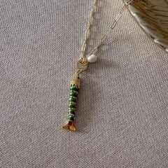 Nella Balık Kolye Yeşil