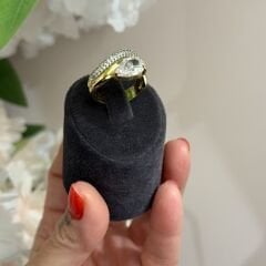 Markiz Çift Sıra Bellisima Yüzük