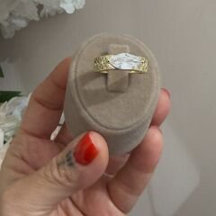 Markiz Safir Yüzük