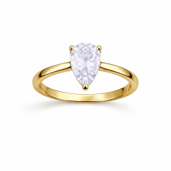 Markiz Gold Rengi Arya Yüzük