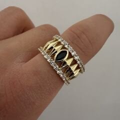 Maritza Gold Renk Yüzük