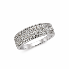 Lilia Gümüş Renk Yüzük