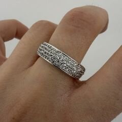 Lilia Gümüş Renk Yüzük