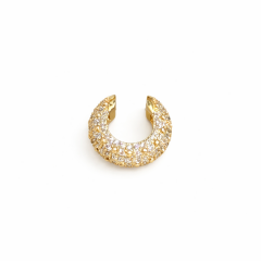 Earcuff Full Taşlı Gold